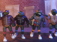 TMNT (CARTOON) PUNK TURTLES 4 PACK - 7" SCALE ACTION FIGURES - Back
