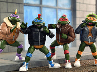 TMNT (CARTOON) PUNK TURTLES 4 PACK - 7" SCALE ACTION FIGURES