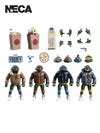 TMNT (CARTOON) PUNK TURTLES 4 PACK - 7" SCALE ACTION FIGURES - Front