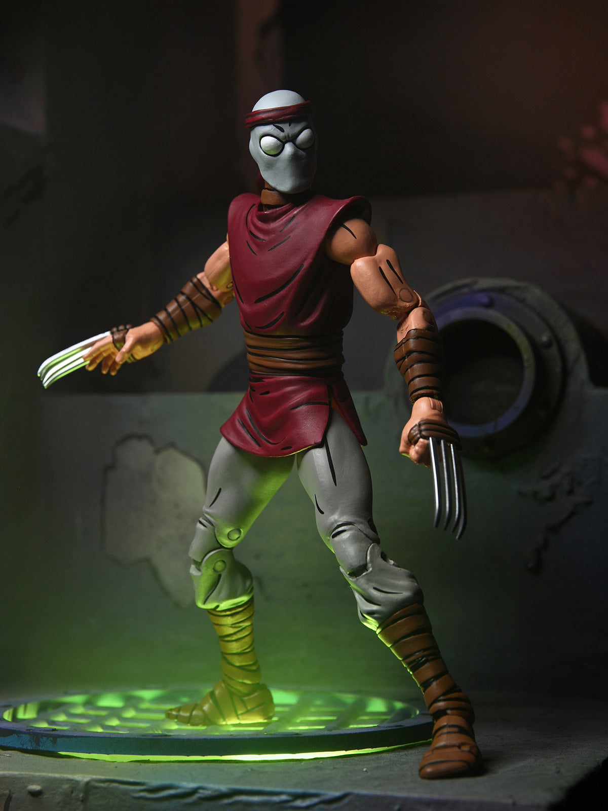 TMNT FOOT NINJA (CLASSIC COLORS) MIRAGE COMICS 7" SCALE ACTION FIGURE - Packaging