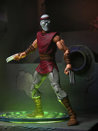 TMNT FOOT NINJA (CLASSIC COLORS) MIRAGE COMICS 7" SCALE ACTION FIGURE - Packaging