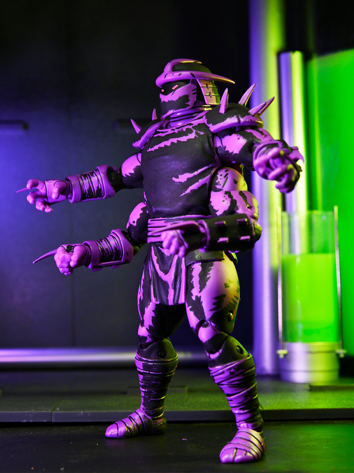 TMNT SHREDDER CLONES BOX SET (MIRAGE) 7" SCALE ACTION FIGURE - Side