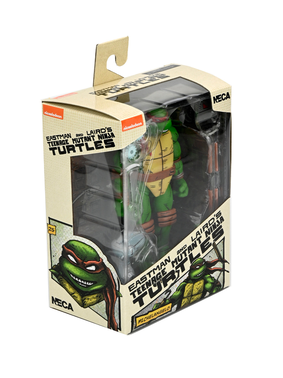 TMNT MIRAGE COMICS - MICHELANGELO - 7" SCALE ACTION FIGURE
