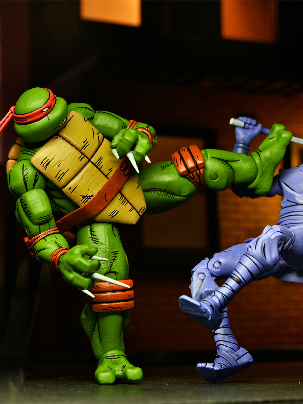 TMNT MIRAGE COMICS - RAPHAEL - 7" SCALE ACTION FIGURE - Back