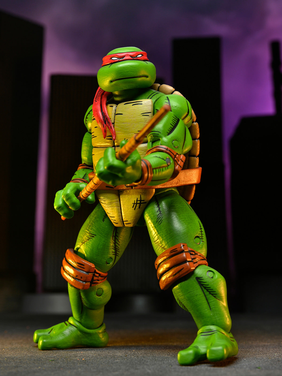 TMNT MIRAGE COMICS - DONATELLO - 7" SCALE ACTION FIGURE - Back