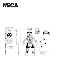 SAMURAI USAGI YOJIMBO BLACK &amp; WHITE - 7" SCALE ACTION FIGURE - Front