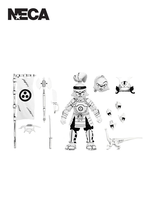 SAMURAI USAGI YOJIMBO BLACK &amp; WHITE - 7" SCALE ACTION FIGURE - Front