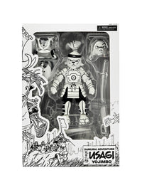 SAMURAI USAGI YOJIMBO BLACK &amp; WHITE - 7" SCALE ACTION FIGURE - Packaging