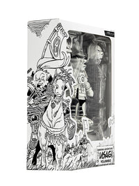 SAMURAI USAGI YOJIMBO BLACK &amp; WHITE - 7" SCALE ACTION FIGURE - Side