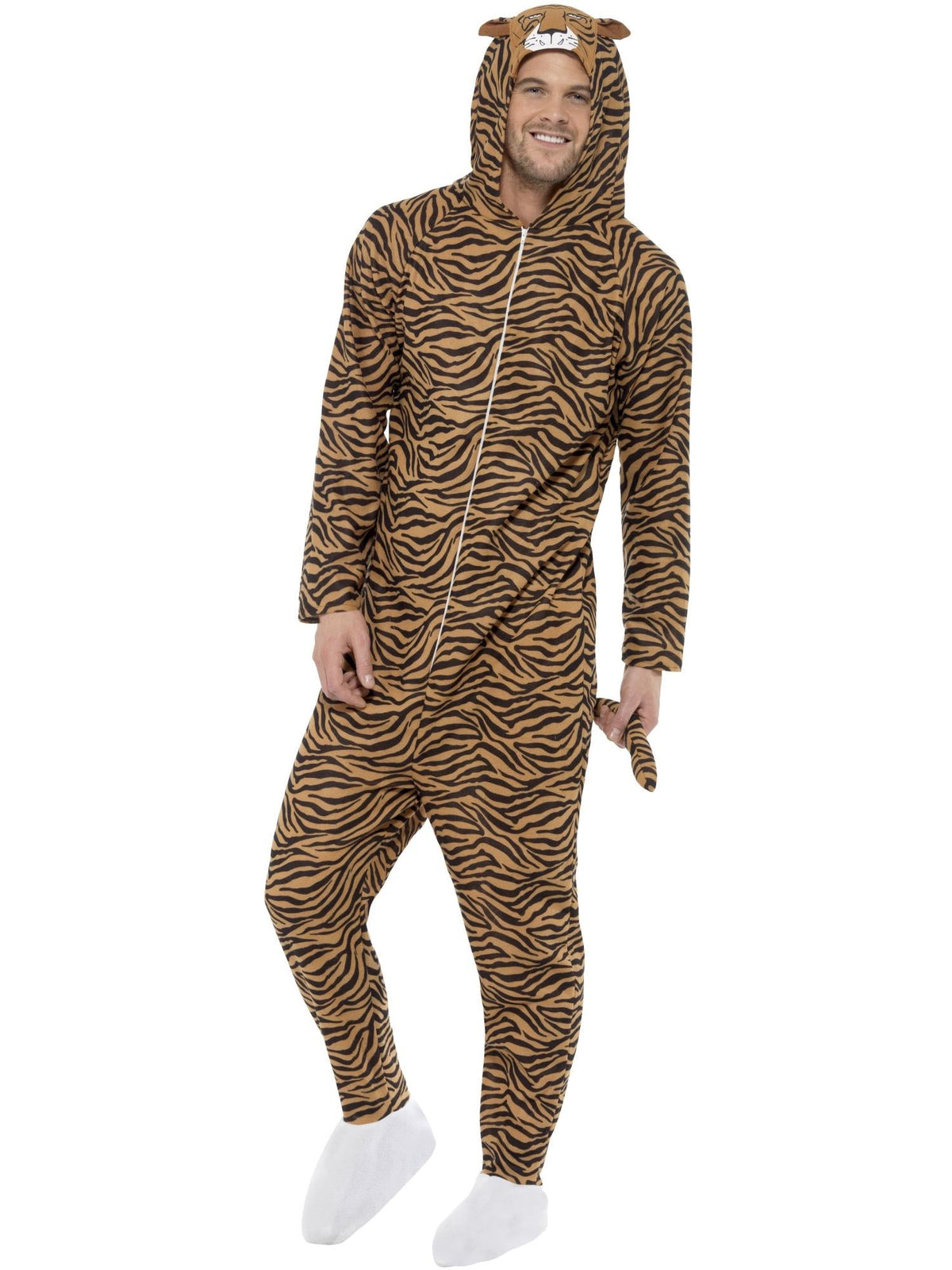 TIGER COSTUME, BROWN - L