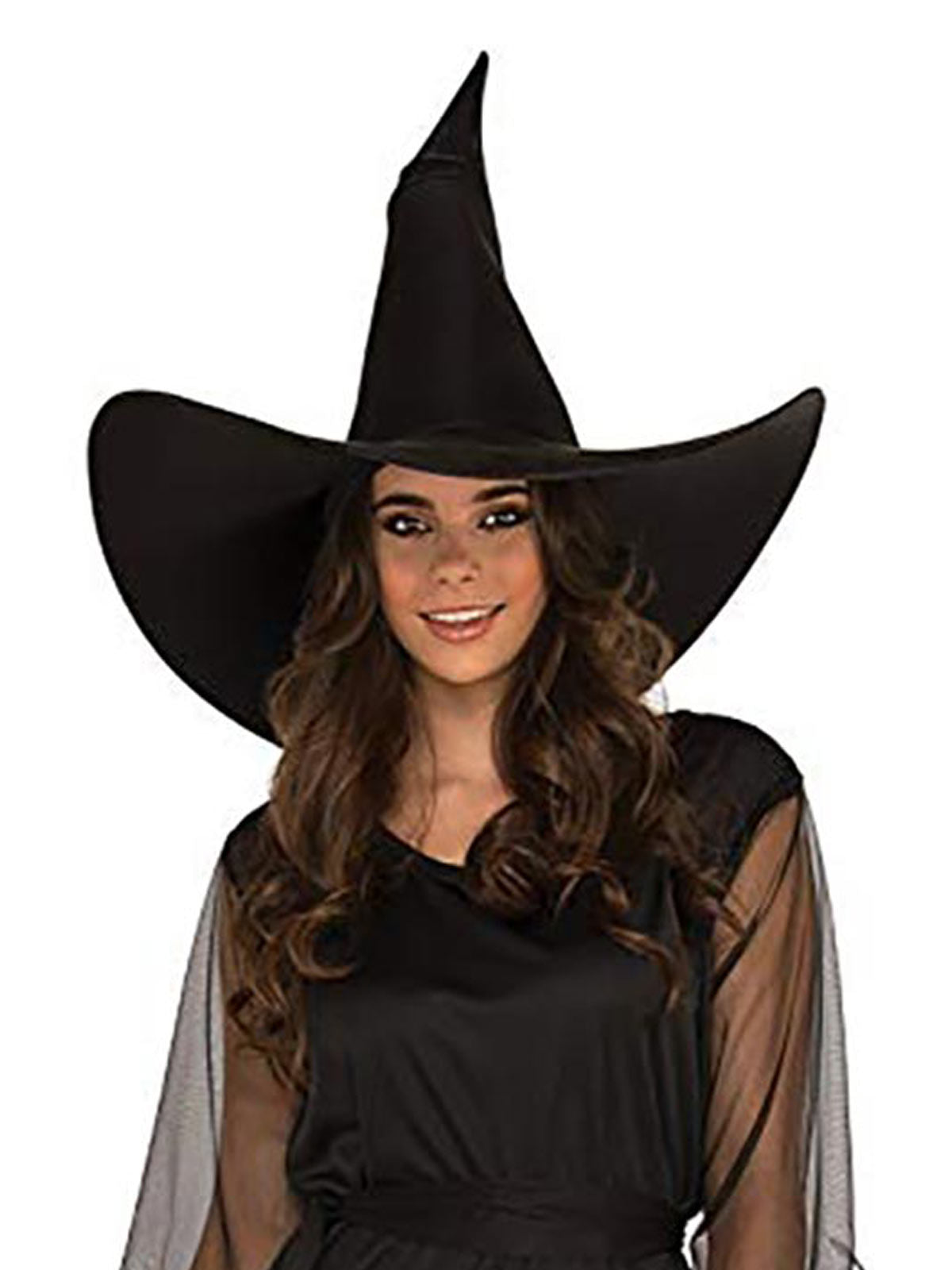 CLASSIC BLACK WITCH COSTUME, ADULT - STD - Side