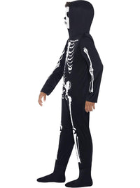 SKELETON COSTUME, CHILD - M - Side
