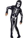SKELETON COSTUME, CHILD - M - Front