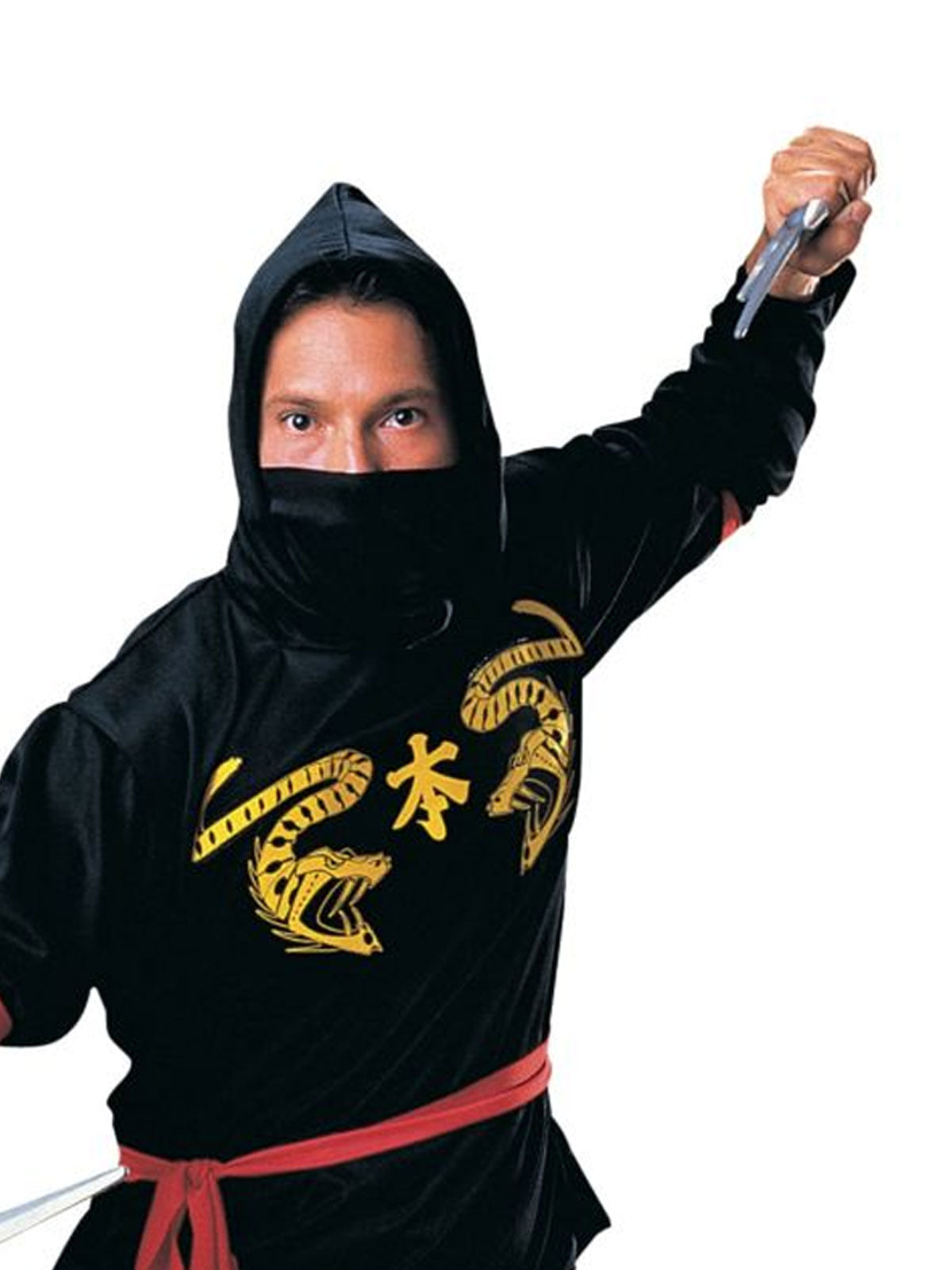 NINJA COSTUME, ADULT - STD - Back