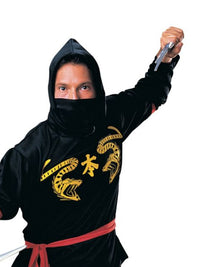 NINJA COSTUME, ADULT - STD - Back