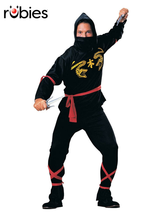 NINJA COSTUME, ADULT - STD - Front