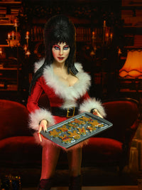 ELVIRA - VERY SCARY CHRISTMAS 8" CLOTHED ACTION FIGURE - Packaging