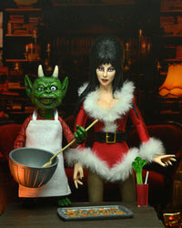 ELVIRA - VERY SCARY CHRISTMAS 8" CLOTHED ACTION FIGURE