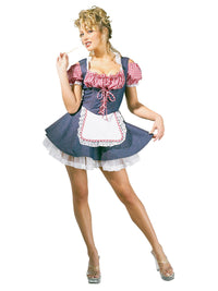 FARMERS DAUGHTER SECRET WISHES COSTUME, ADULT - Front