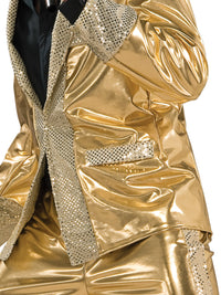ELVIS GOLD SUIT COLLECTOR'S EDITION, ADULT - Side