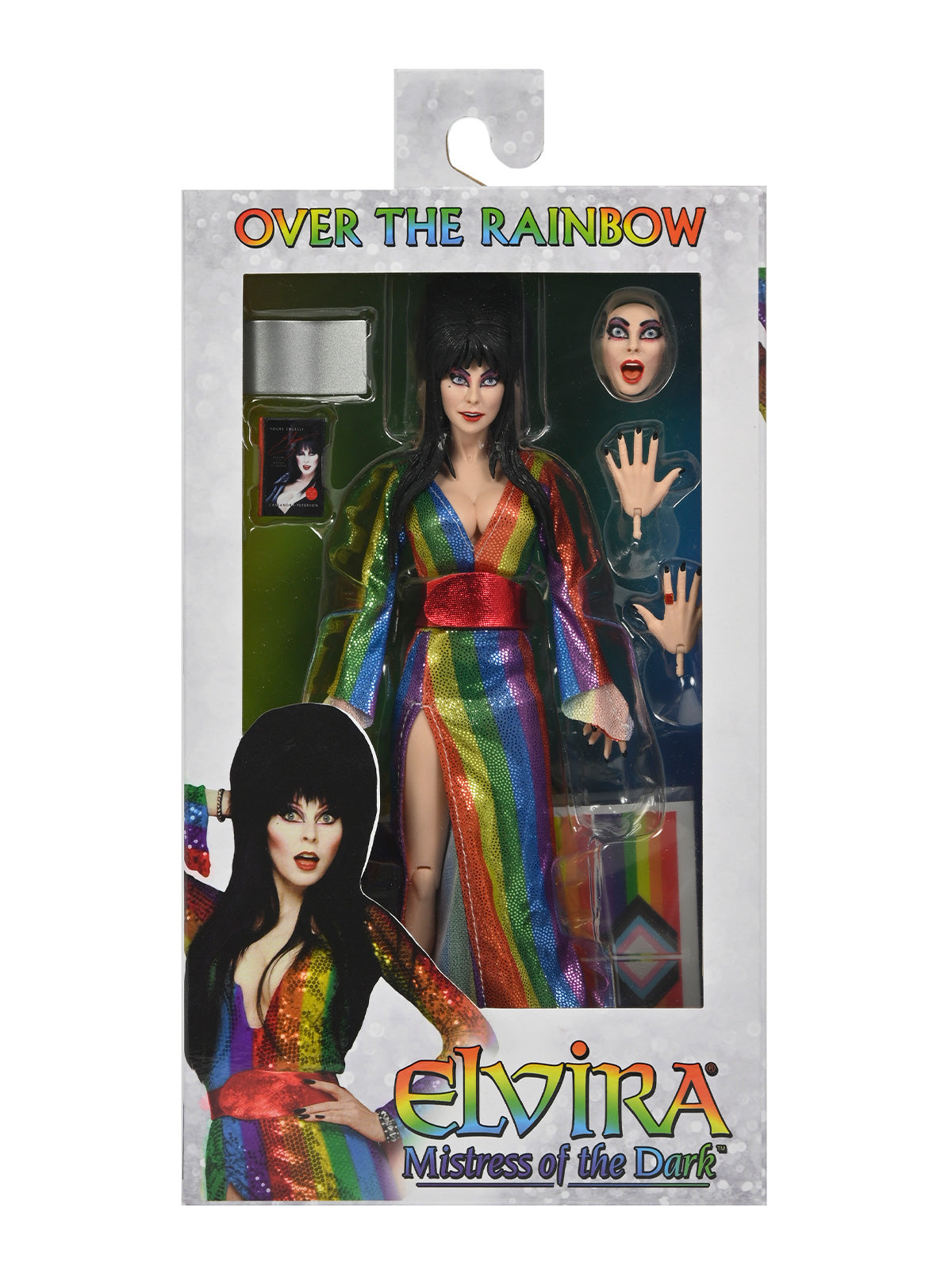 ELVIRA - OVER THE RAINBOW 8" CLOTHED FIGURE - Packaging