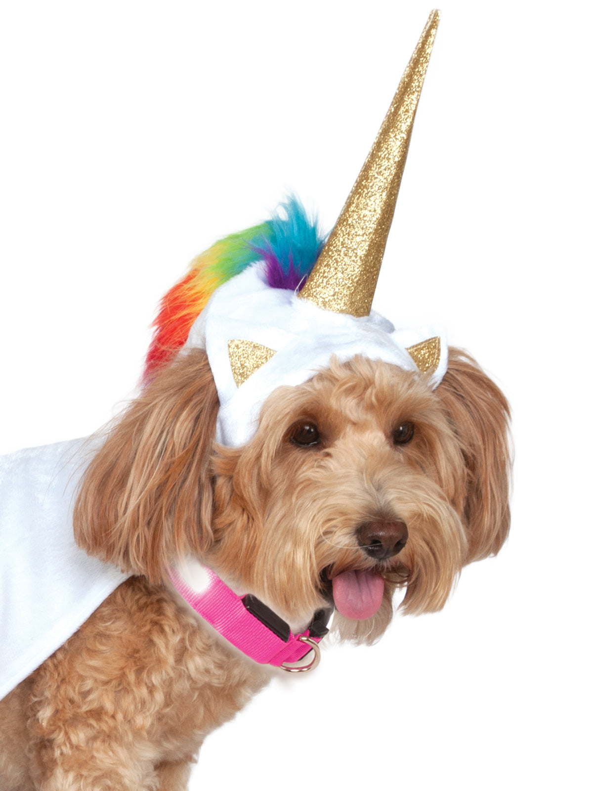 UNICORN LIGHT UP PET COSTUME, PETS - Back