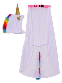 UNICORN LIGHT UP PET COSTUME, PETS - Side