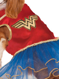 WONDER WOMAN TUTU DRESS, PET - Back