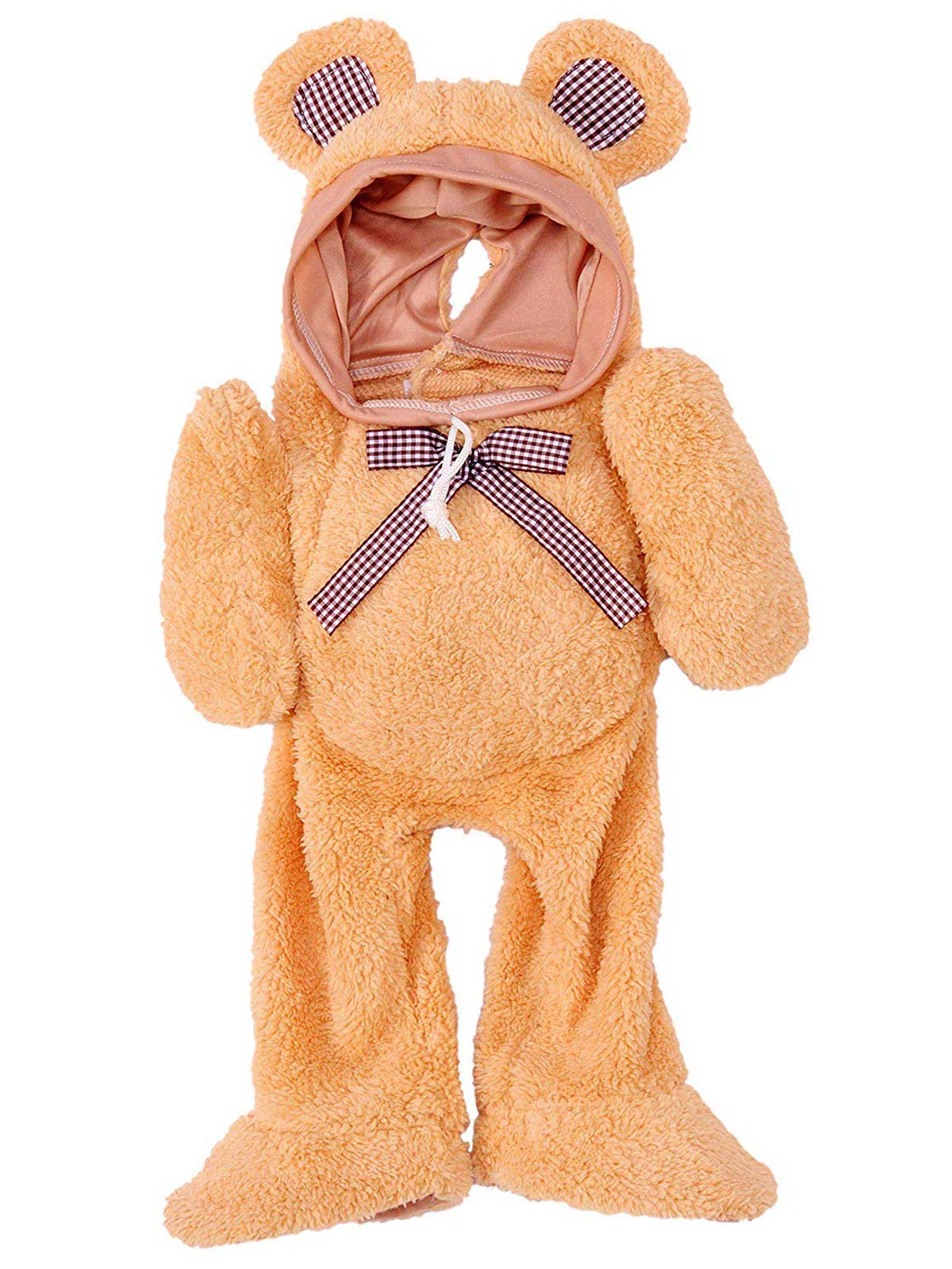 WALKING TEDDY BEAR COSTUME, PET - Back