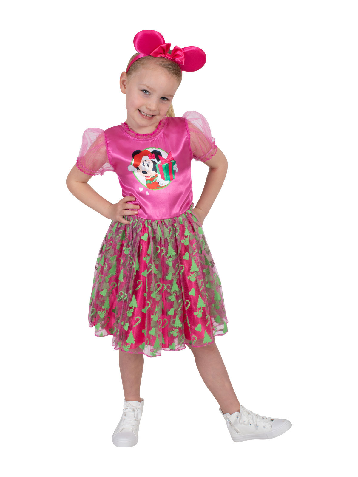 MINNIE MOUSE CHRISTMAS TUTU DRESS, CHILD - 4-6 YRS - Back