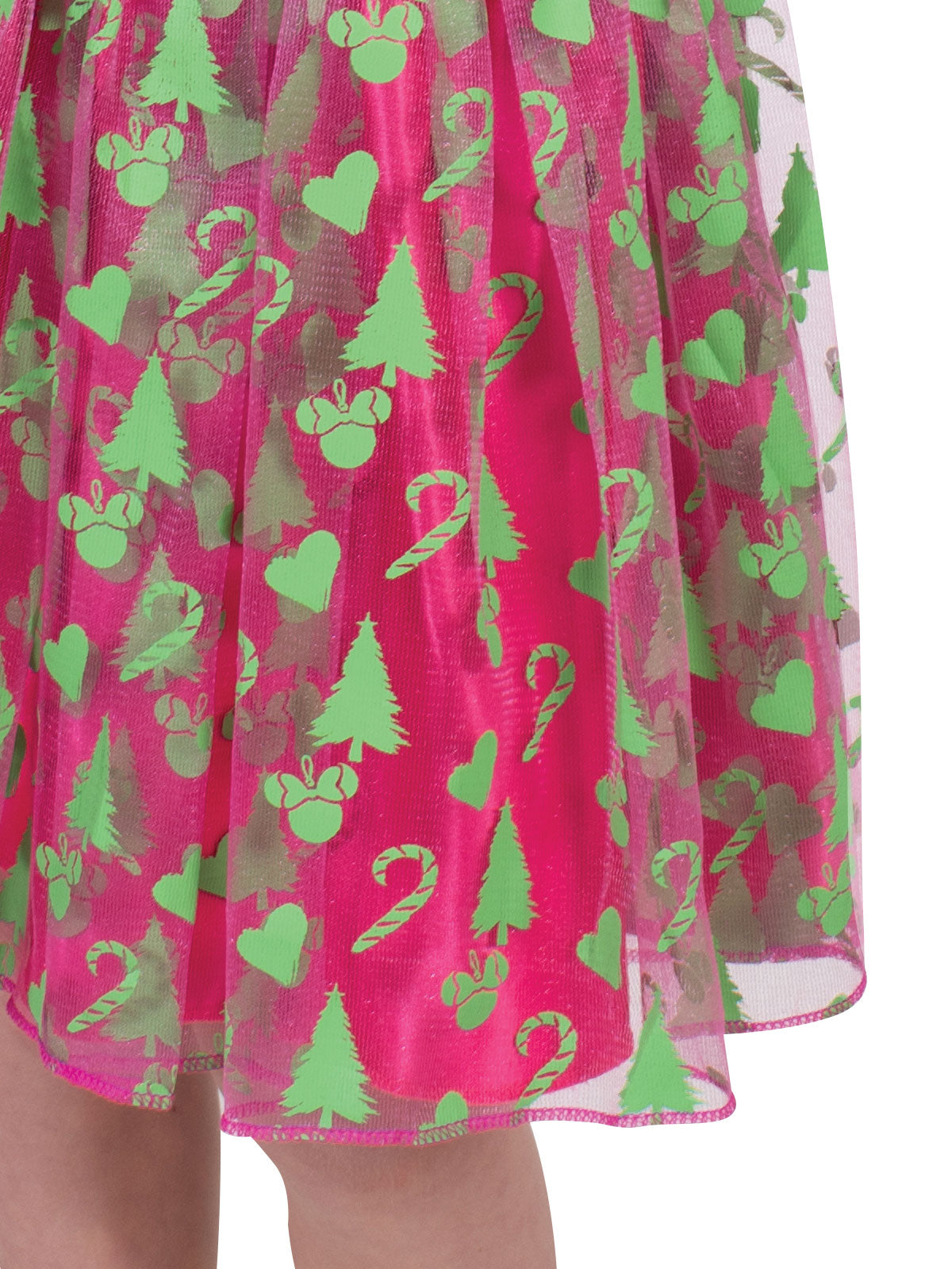 MINNIE MOUSE CHRISTMAS TUTU DRESS, CHILD - 4-6 YRS - Side