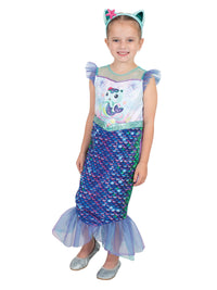 MERCAT MERMAID COSTUME - GABBY'S DOLLHOUSE, CHILD - Side