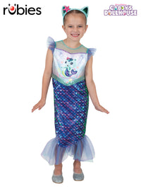 MERCAT MERMAID COSTUME - GABBY'S DOLLHOUSE, CHILD - Front