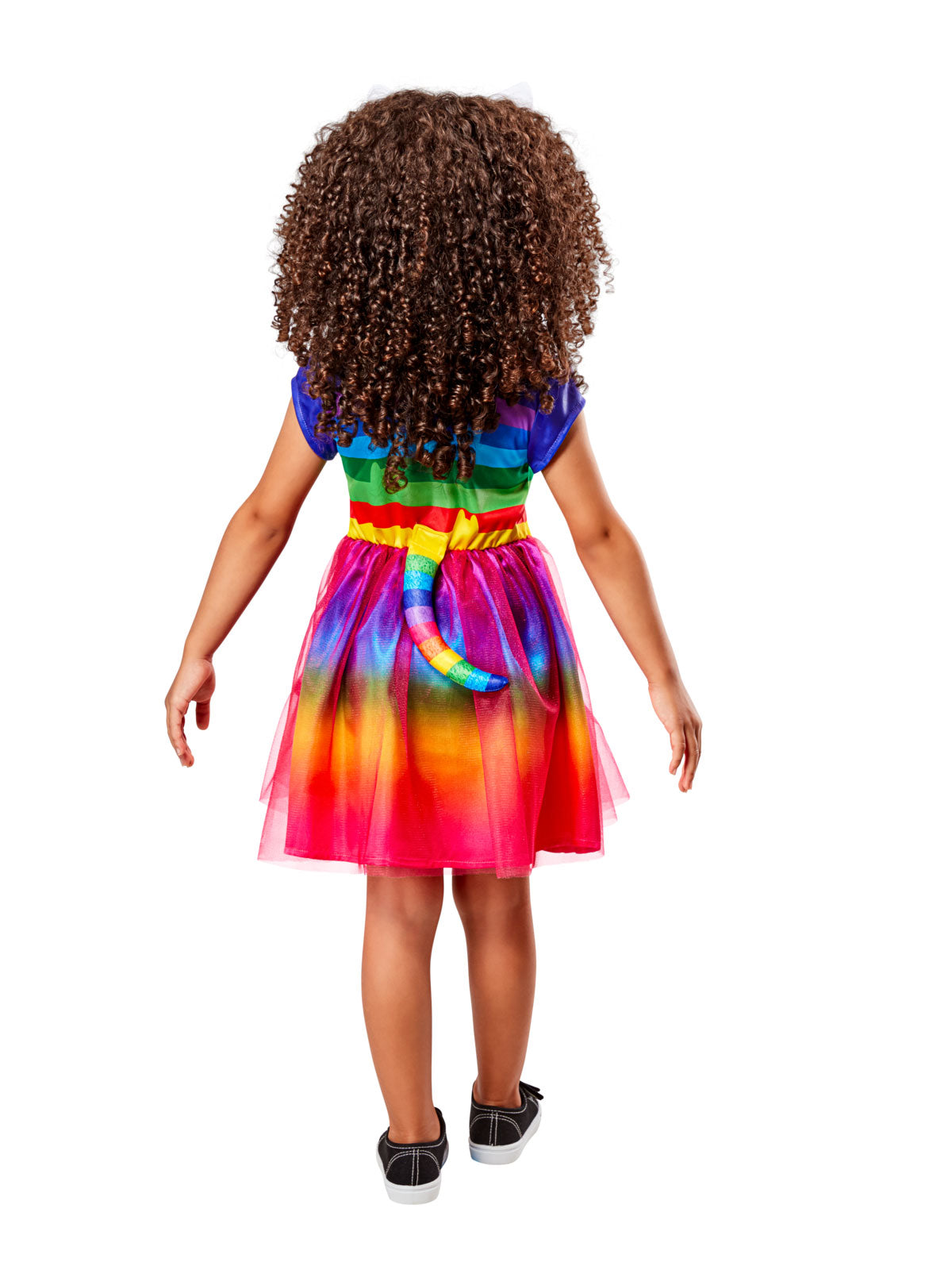 GABBY'S RAINBOW DELUXE COSTUME, CHILD - 3-5 YRS - Side