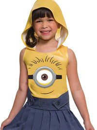 MINION STUART COSTUME, CHILD - 4-6 YRS - Back
