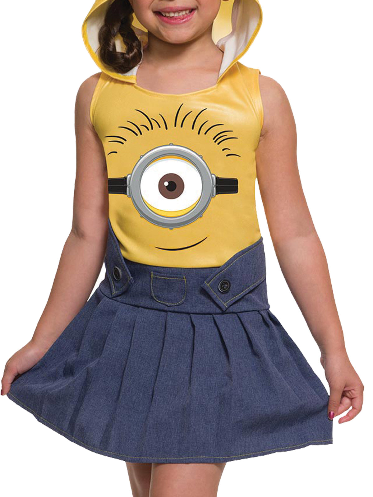 MINION STUART COSTUME, CHILD - 4-6 YRS - Side
