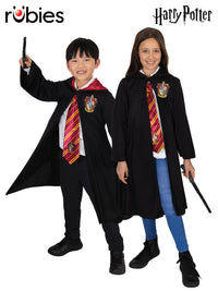 GRYFFINDOR ROBE &amp; WAND, CHILD SIZE 6+ - Front