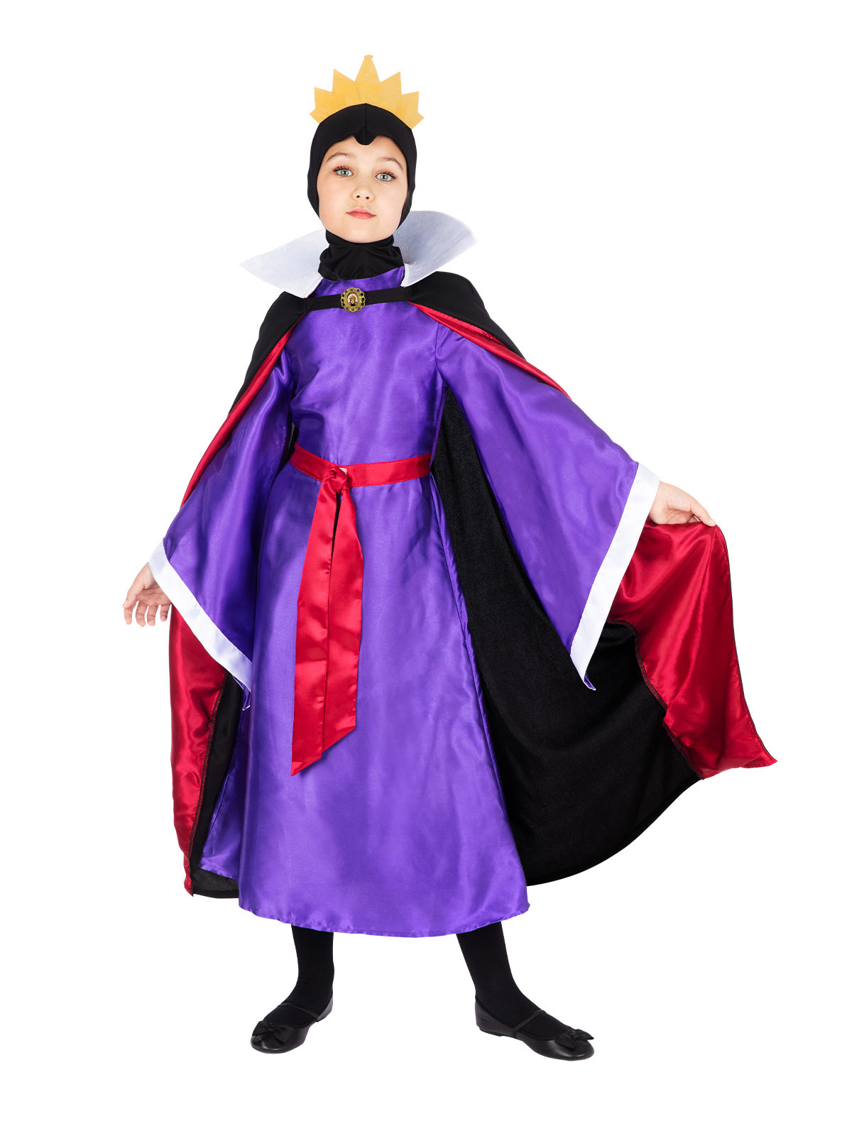 EVIL QUEEN COSTUME, CHILD - Back