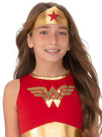 WONDER WOMAN COSTUME, CHILD - 4-6 YRS - Back