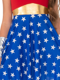 WONDER WOMAN COSTUME, CHILD - 4-6 YRS - Side