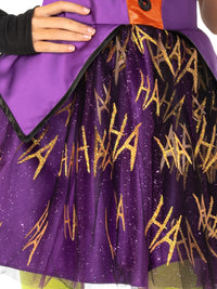 THE JOKER DELUXE TUTU COSTUME, CHILD - Side