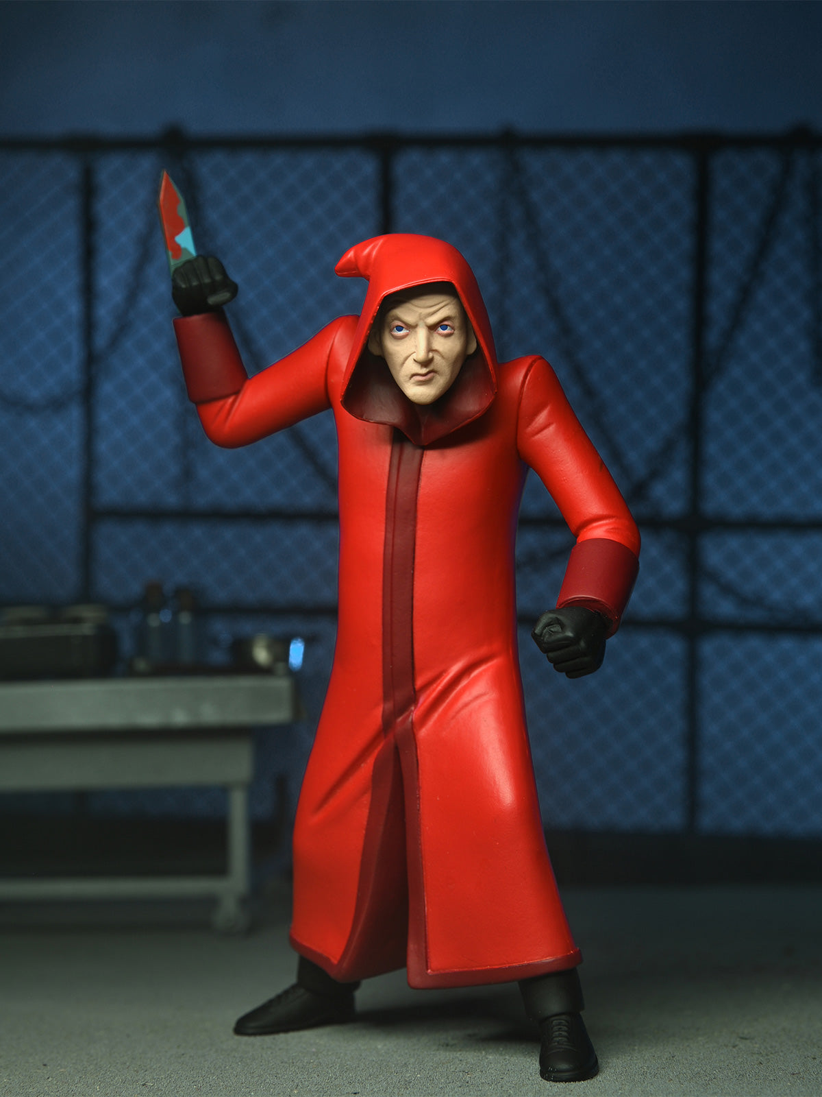 SAW - TOONY TERRORS JIGSAW KILLER (RED ROBE) 6" SCALE ACTION FIGURE - Packaging