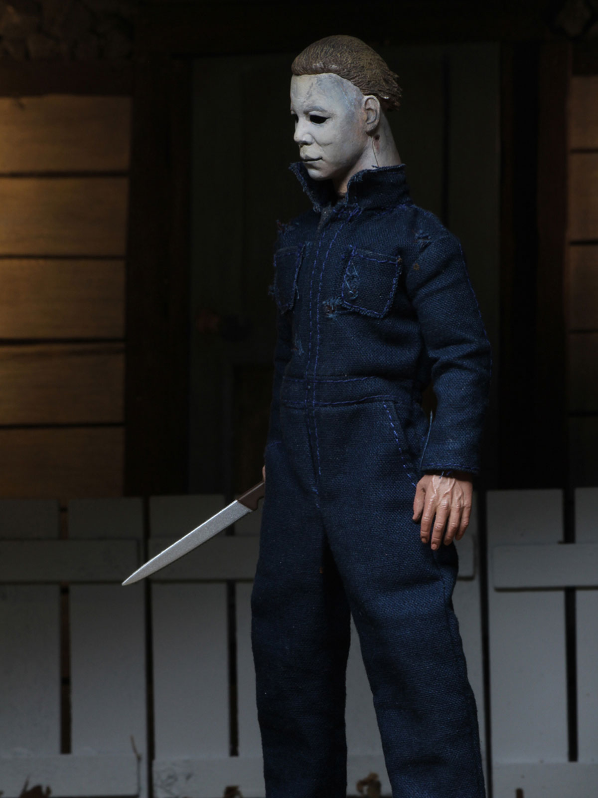 HALLOWEEN 2: MICHAEL MYERS 8" SCALE CLOTHED FIGURE - Back