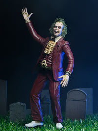 BEETLEJUICE (1988) - RED TUXEDO BEETLEJUICE - 7" SCALE ACTION FIGURE - Packaging