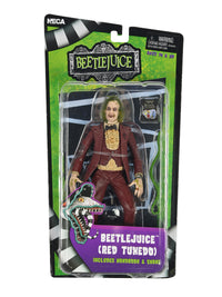 BEETLEJUICE (1988) - RED TUXEDO BEETLEJUICE - 7" SCALE ACTION FIGURE