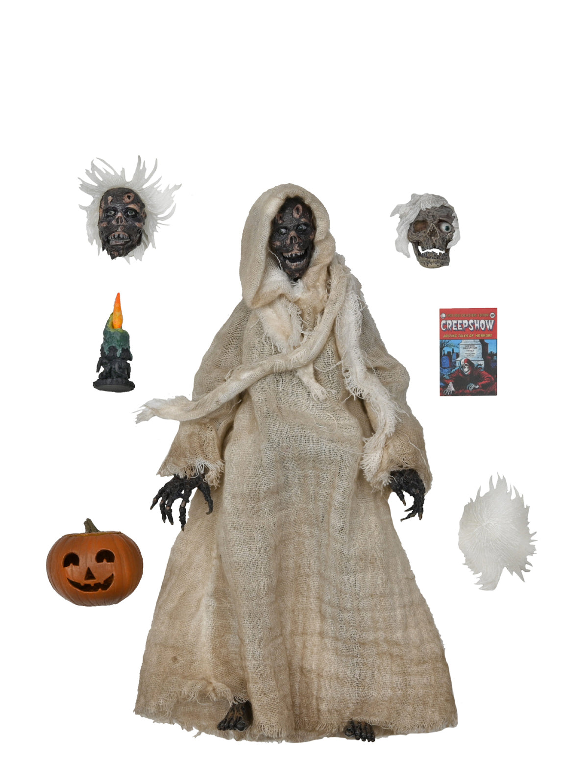 THE CREEPSHOW ULTIMATE CREEP  7'" ACTION FIG - Back