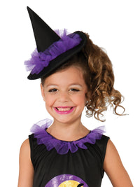 PURPLE TUTU WITCH COSTUME, TODDLER/CHILD - Back