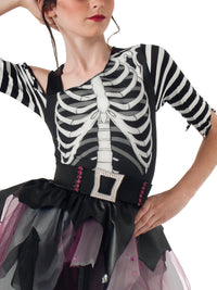 SKELEE BALLERINA COSTUME, CHILD - Back