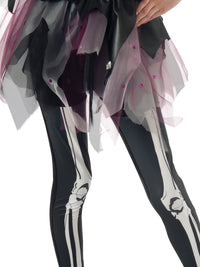 SKELEE BALLERINA COSTUME, CHILD - Side