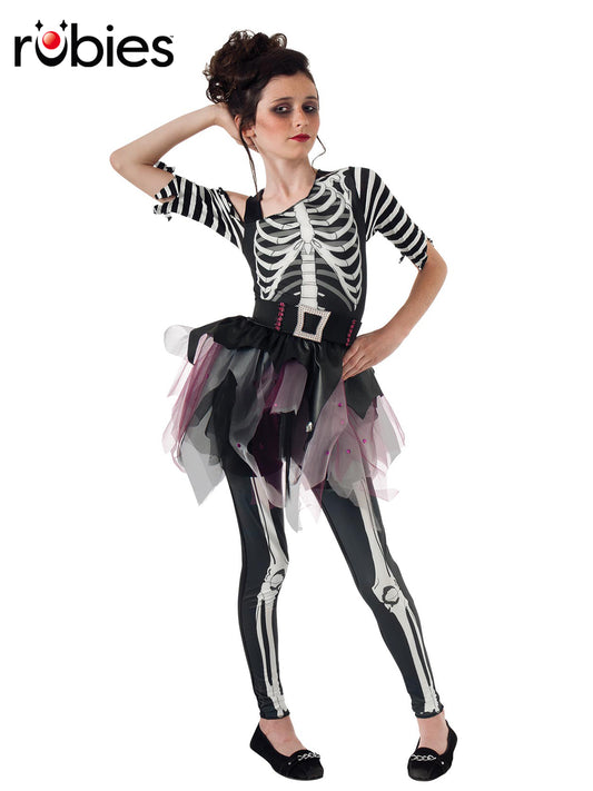 SKELEE BALLERINA COSTUME, CHILD - Front